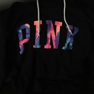 Pink hoodie